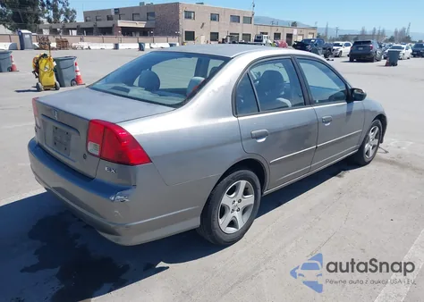 2004 Honda Civic Ex из США, поврежденный, VIN 2HGES26774H556292